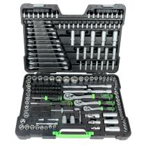 JBM 54034 - ESTUCHE DE HERRAMIENTAS DE 216 PIEZAS CON VASOS HEXAGONALES